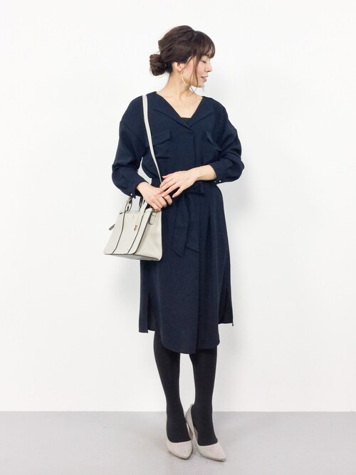 Rina Zozotown Nano Universeのワンピースを使ったコーディネート Wear