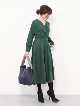 RINAさん（レディース・160cm）の冬コーディネート