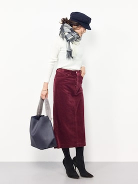 RINAさん（レディース・160cm）の冬コーディネート