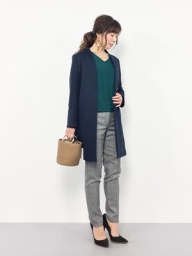 RINAさん（レディース・160cm）の冬コーディネート