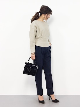 RINAさん（レディース・160cm）の冬コーディネート