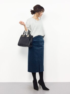 RINAさん(レディース・160cm)の冬コーディネート