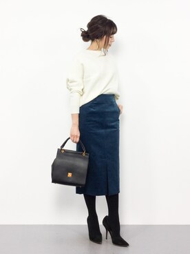 RINAさん（レディース・160cm）の冬コーディネート