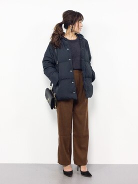 RINAさん（レディース・160cm）の冬コーディネート