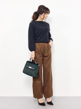 RINAさん(レディース・160cm)の冬コーディネート