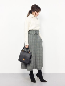 RINAさん（レディース・160cm）の冬コーディネート