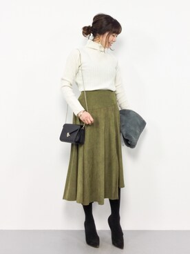 RINAさん（レディース・160cm）の冬コーディネート