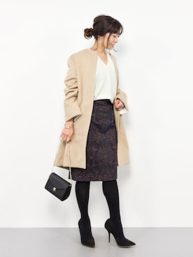 RINAさん(レディース・160cm)の冬コーディネート