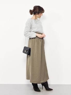 RINAさん（レディース・160cm）の冬コーディネート