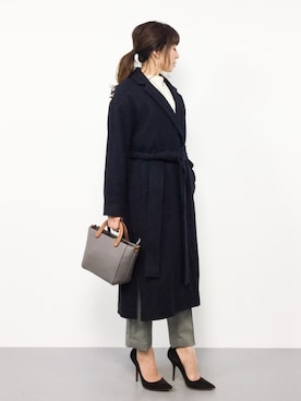 RINAさん（レディース・160cm）の冬コーディネート