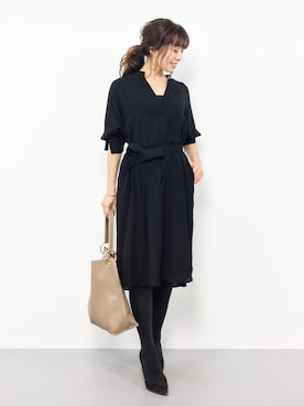 RINAさん（レディース・160cm）の冬コーディネート