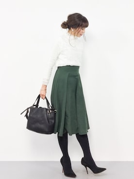 RINAさん(レディース・160cm)の冬コーディネート