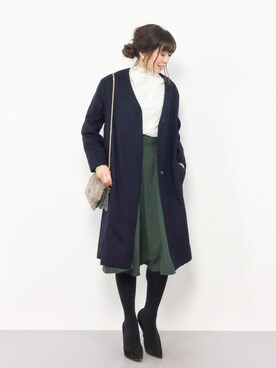 RINAさん(レディース・160cm)の冬コーディネート