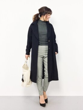 RINAさん(レディース・160cm)の冬コーディネート