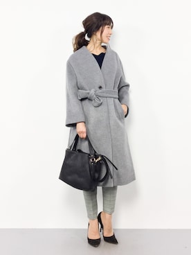 RINAさん（レディース・160cm）の冬コーディネート