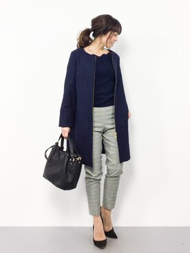 RINAさん（レディース・160cm）の冬コーディネート