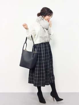 RINAさん（レディース・160cm）の冬コーディネート