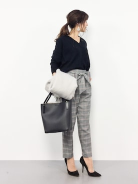 RINAさん（レディース・160cm）の冬コーディネート