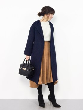 RINAさん（レディース・160cm）の冬コーディネート