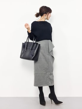 RINAさん（レディース・160cm）の冬コーディネート