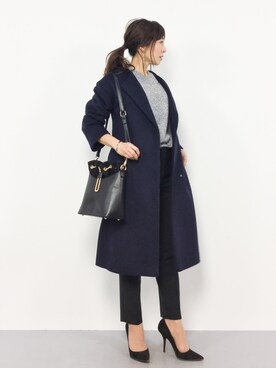 RINAさん（レディース・160cm）の冬コーディネート