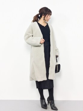 RINAさん（レディース・160cm）の冬コーディネート