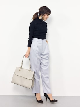 RINAさん（レディース・160cm）の冬コーディネート