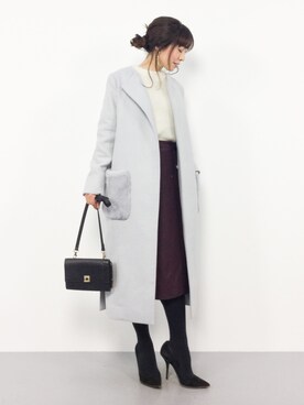 RINAさん（レディース・160cm）の冬コーディネート