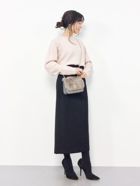 RINAさん（レディース・160cm）の冬コーディネート