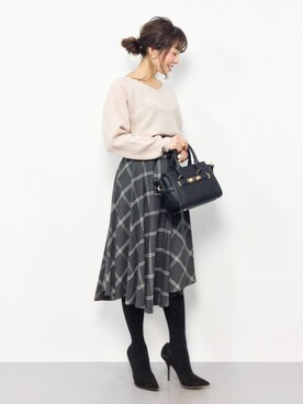 RINAさん(レディース・160cm)の冬コーディネート