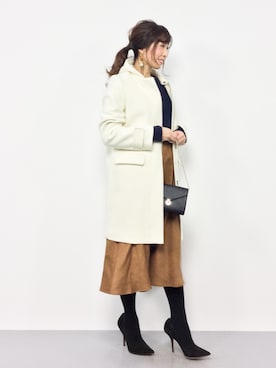 RINAさん（レディース・160cm）の冬コーディネート