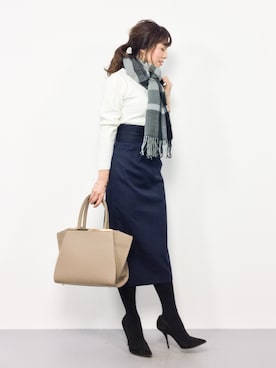 RINAさん（レディース・160cm）の冬コーディネート