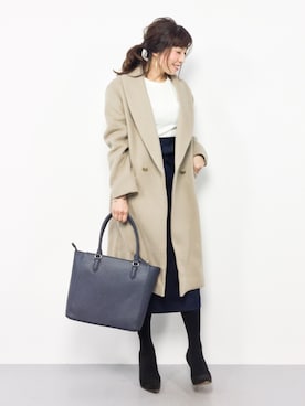 RINAさん（レディース・160cm）の冬コーディネート