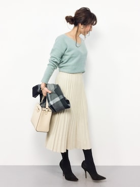 RINAさん（レディース・160cm）の冬コーディネート