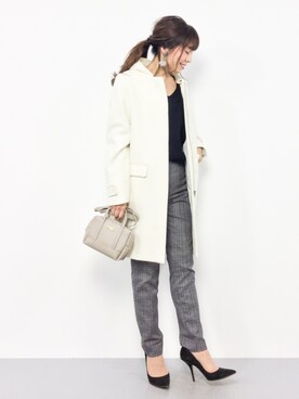 RINAさん（レディース・160cm）の冬コーディネート