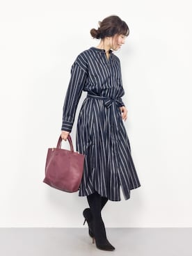 RINAさん(レディース・160cm)の冬コーディネート