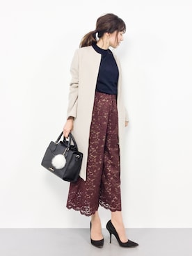 RINAさん（レディース・160cm）の冬コーディネート