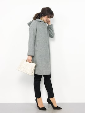 RINAさん（レディース・160cm）の冬コーディネート