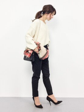 RINAさん（レディース・160cm）の冬コーディネート