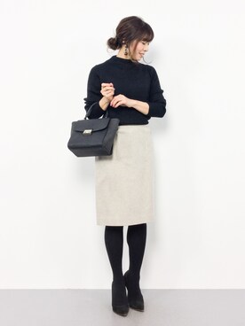 RINAさん（レディース・160cm）の冬コーディネート