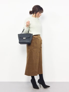 RINAさん（レディース・160cm）の冬コーディネート