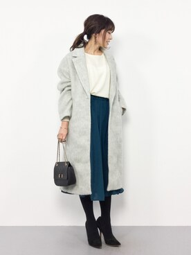 RINAさん（レディース・160cm）の冬コーディネート