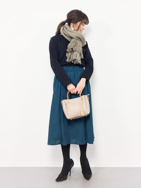 RINAさん（レディース・160cm）の冬コーディネート