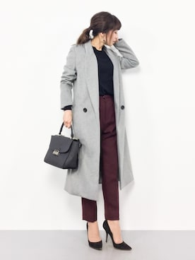 RINAさん（レディース・160cm）の冬コーディネート