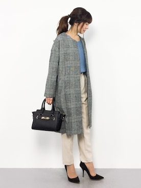 RINAさん(レディース・160cm)の冬コーディネート