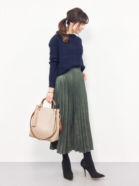 RINAさん（レディース・160cm）の冬コーディネート