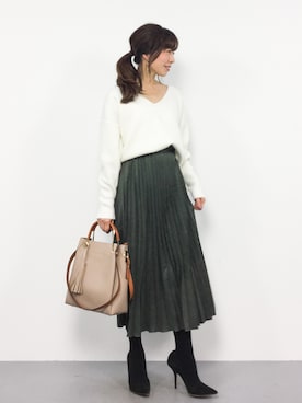 RINAさん（レディース・160cm）の冬コーディネート