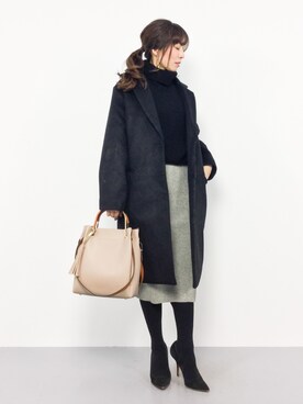 RINAさん（レディース・160cm）の冬コーディネート