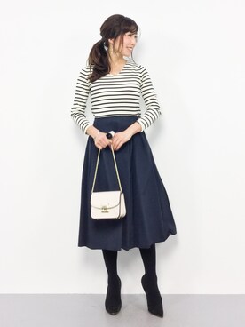 RINAさん（レディース・160cm）の冬コーディネート