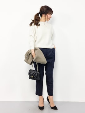 RINAさん（レディース・160cm）の冬コーディネート